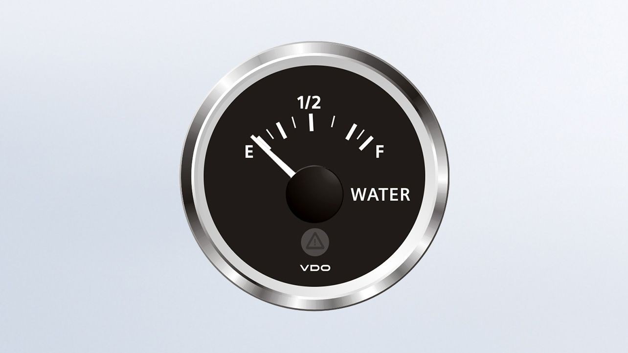 VDO Frischwasseranzeiger 12/24V 52Ø