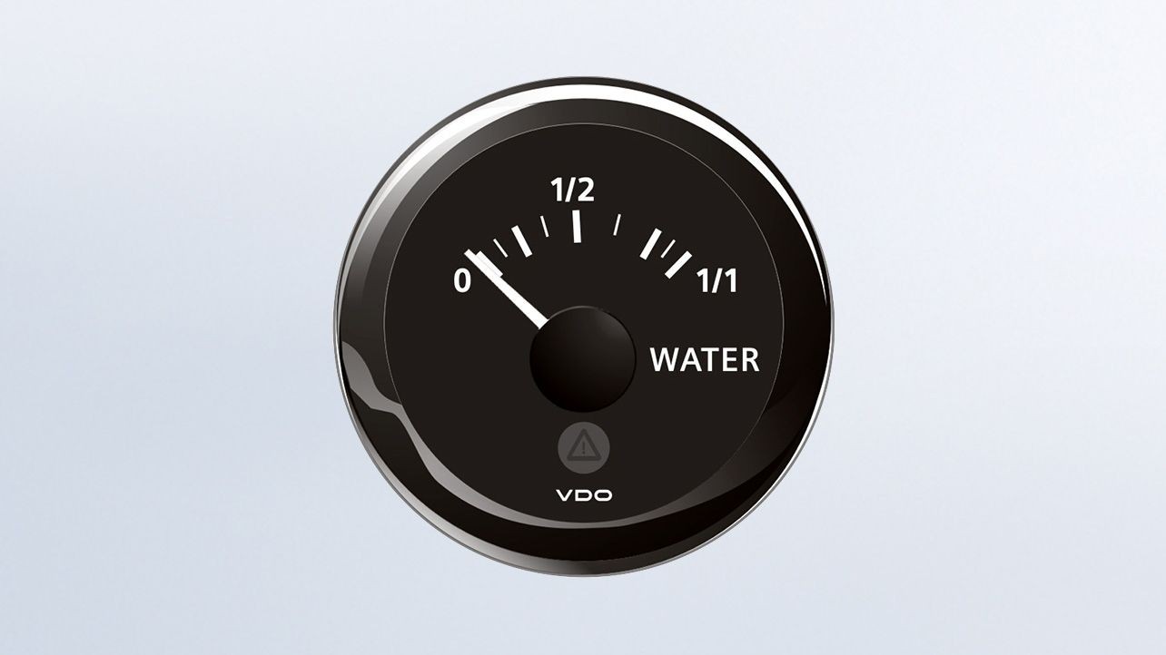 VDO Frischwasseranzeiger 12/24V 52Ø