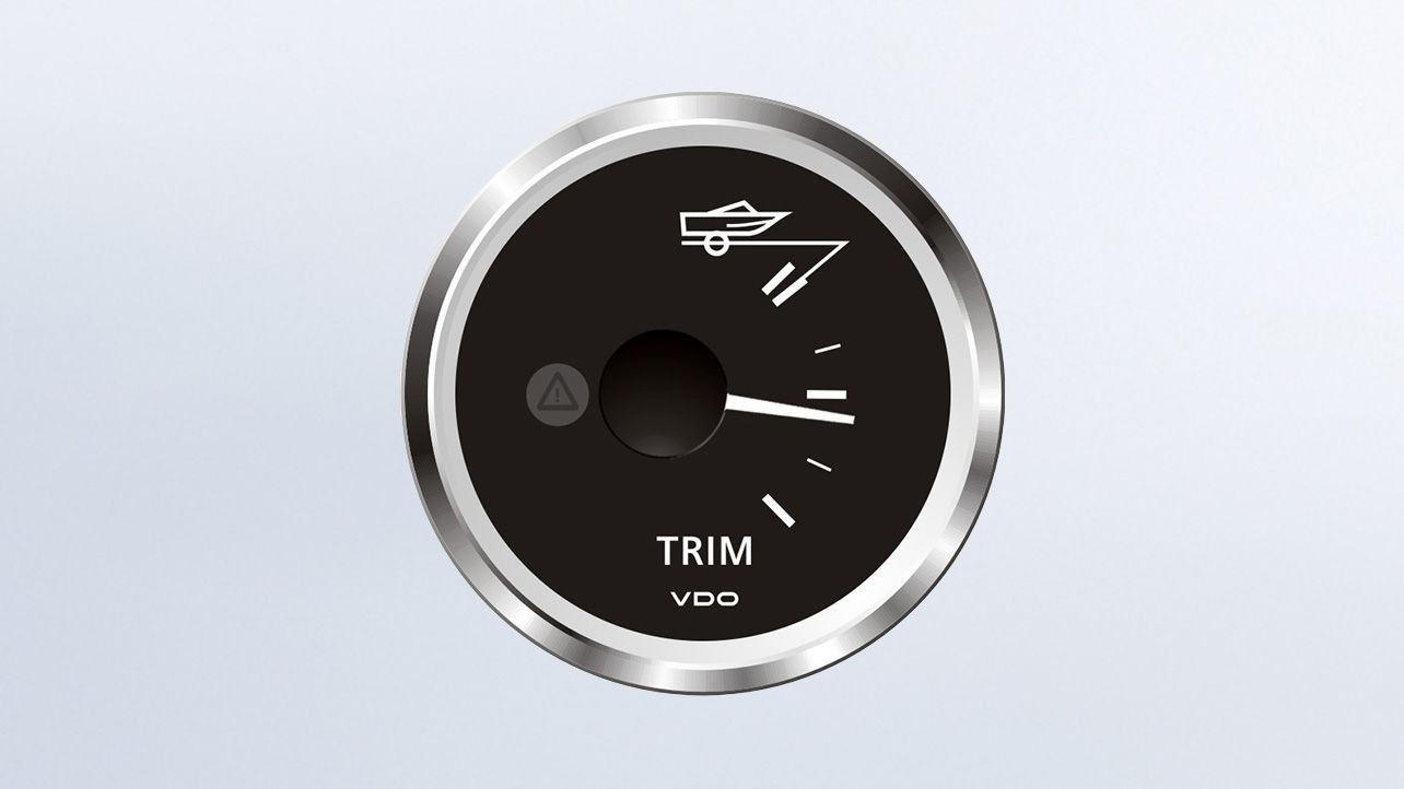 VDO Trimmanzeiger 12/24V 52Ø